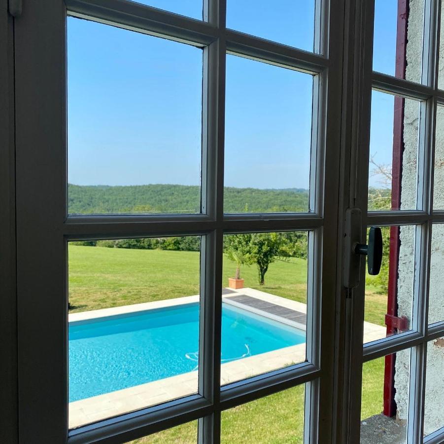 Domaine De Cazal - Gite 2 Pers Avec Piscine Au Coeur De 26 Hectares De Nature Preservee Saint-Cyprien  Eksteriør billede